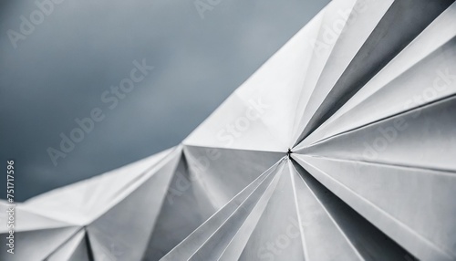 3d abstract elegant white silver geometric universal background for business presentation creative minimalist empty triangular polygonal bg halftone monochrome brochure cover modern digital diamond