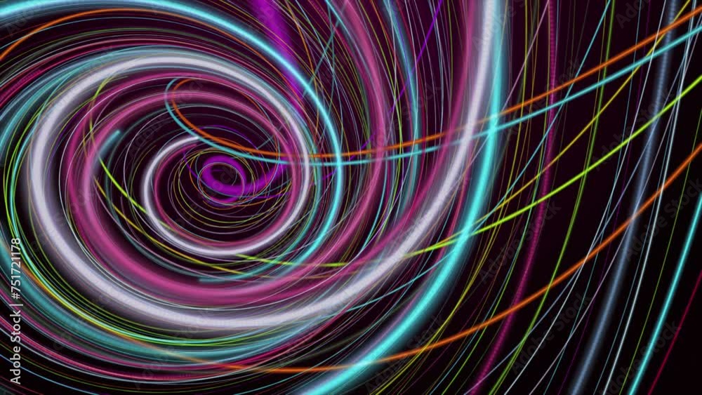 Fantastic video animation with stripe wave object in slow motion, 4096x2304 loop 4K Fantastic video animation with stripe wave object in slow motion, 4096x2304 loop 4K