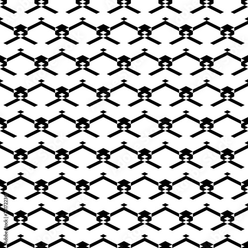 Seamless pattern. Rhombuses, parallelograms, chevrons, figures ornament. Ethnic wallpaper. Shapes background. Folk motif. Geometric backdrop. Digital paper, textile print, web design, abstract. Vector