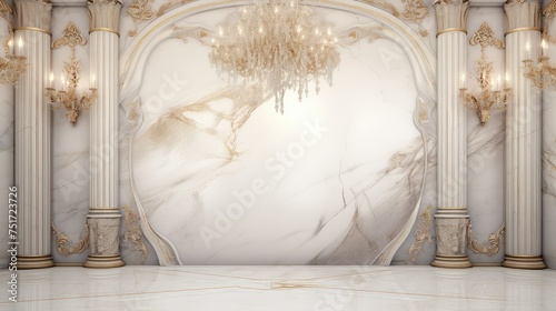 elegant white marble background