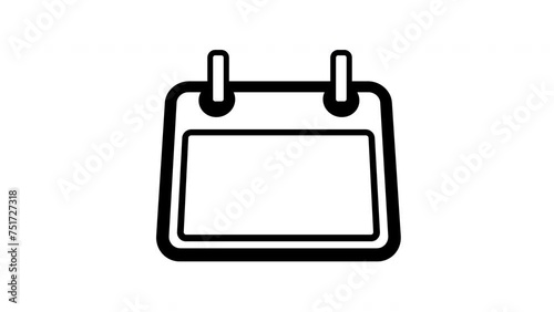 Collection of animated infographic business and finance icons