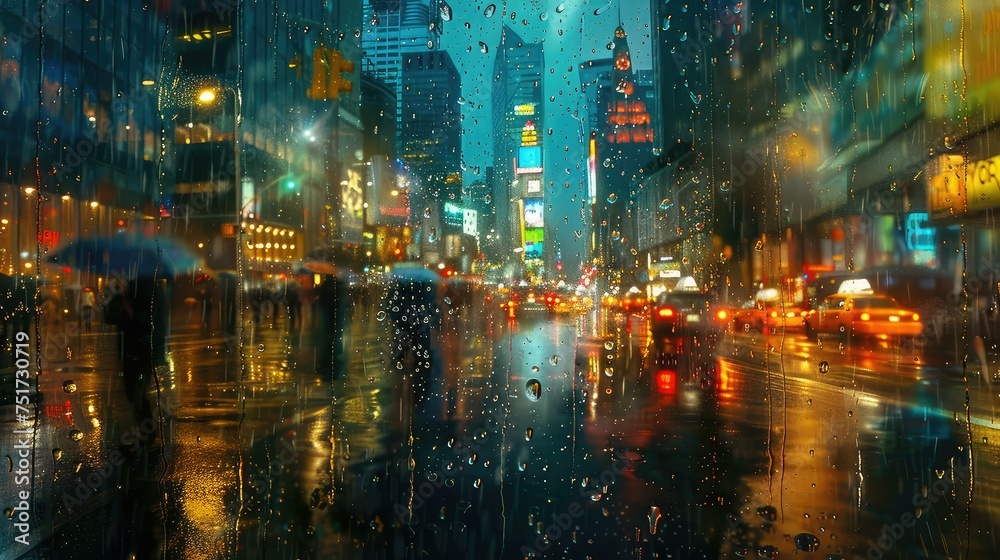 puddle new york rain