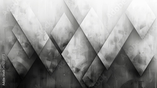 Black and White Geometric Pattern