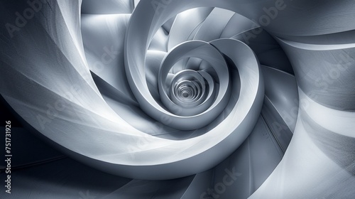 Spiral-like Object in Abstract Formation