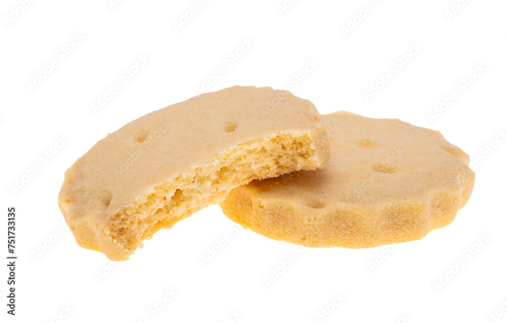 butter cookies isolated butter cookies isolated