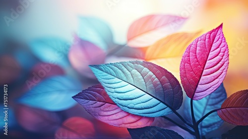 nature summer leaves background