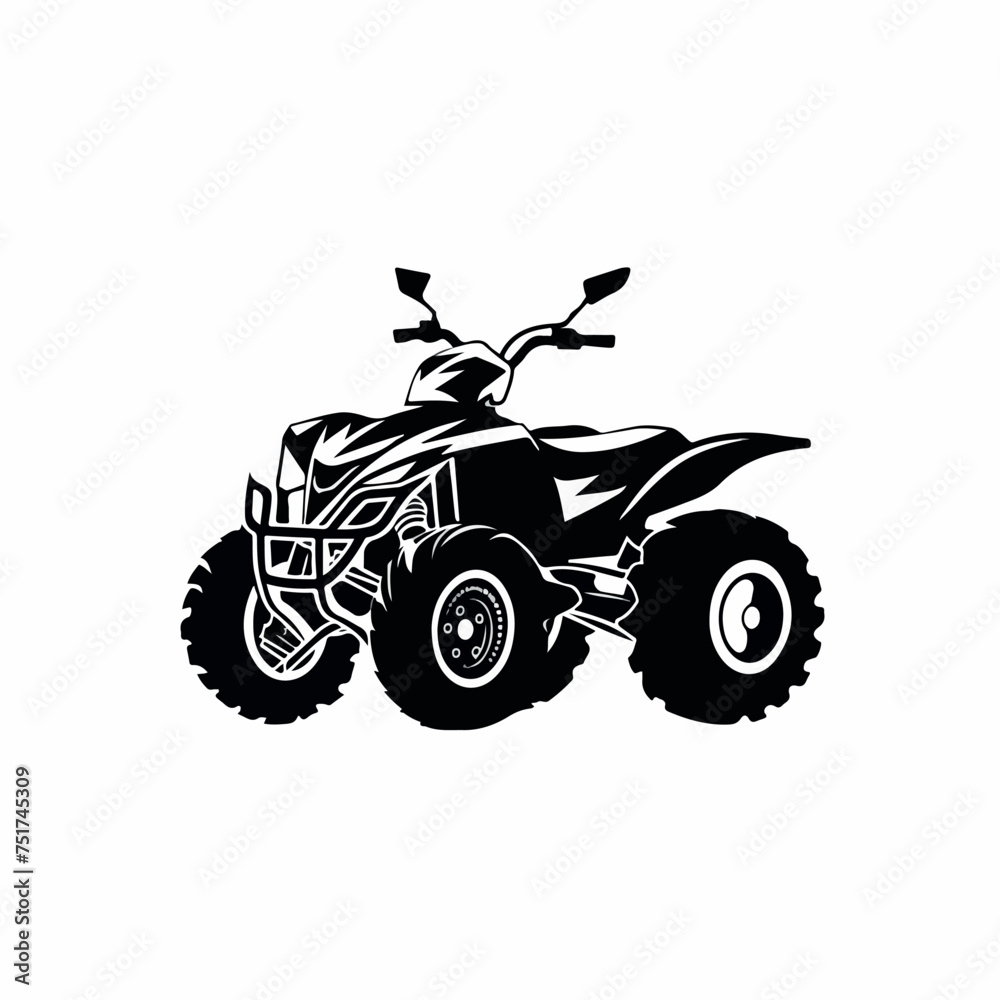 Quad bike in cartoon, doodle style. Image for t-shirt, web, mobile apps and ui. Isolated 2d vector illustration in logo, icon, sketch style, Eps 10. AI Generative Quad bike in cartoon, doodle style. Image for t-shirt, web, mobile apps and ui. Isolated 2d vector illustration in logo, icon, sketch style, Eps 10. AI Generative