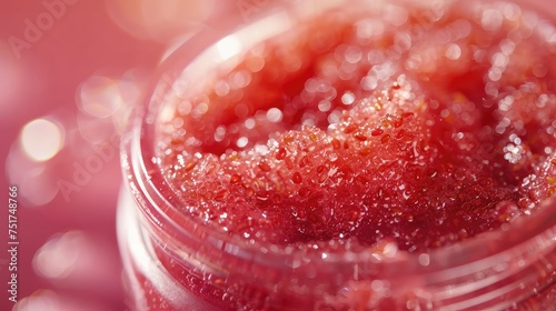 exfoliate strawberry lip scrub photo