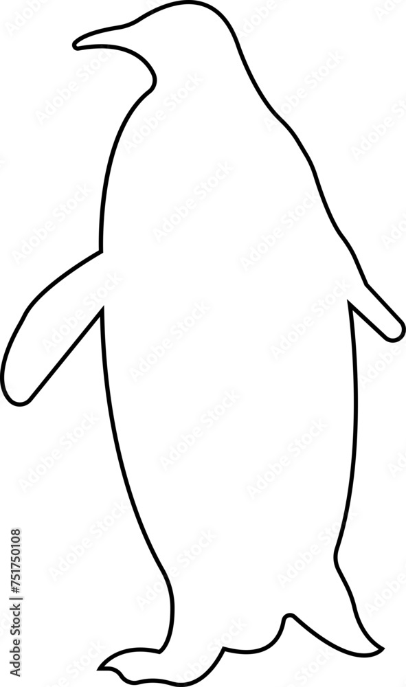 Penguin black icon line winter vector isolated on transparent background. Logo baby cartoon character symbol graphic doodle animal element, characters play fun, make snowman, skating and skiing Penguin black icon line winter vector isolated on transparent background. Logo baby cartoon character symbol graphic doodle animal element, characters play fun, make snowman, skating and skiing