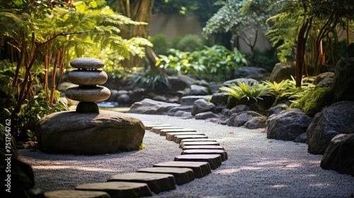 nature stone zen background