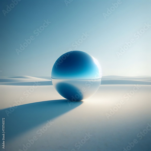 3d render of a earth