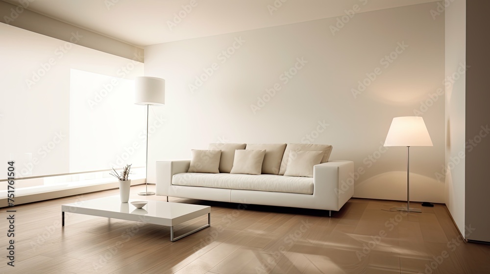 Fototapeta premium design furniture blurred room