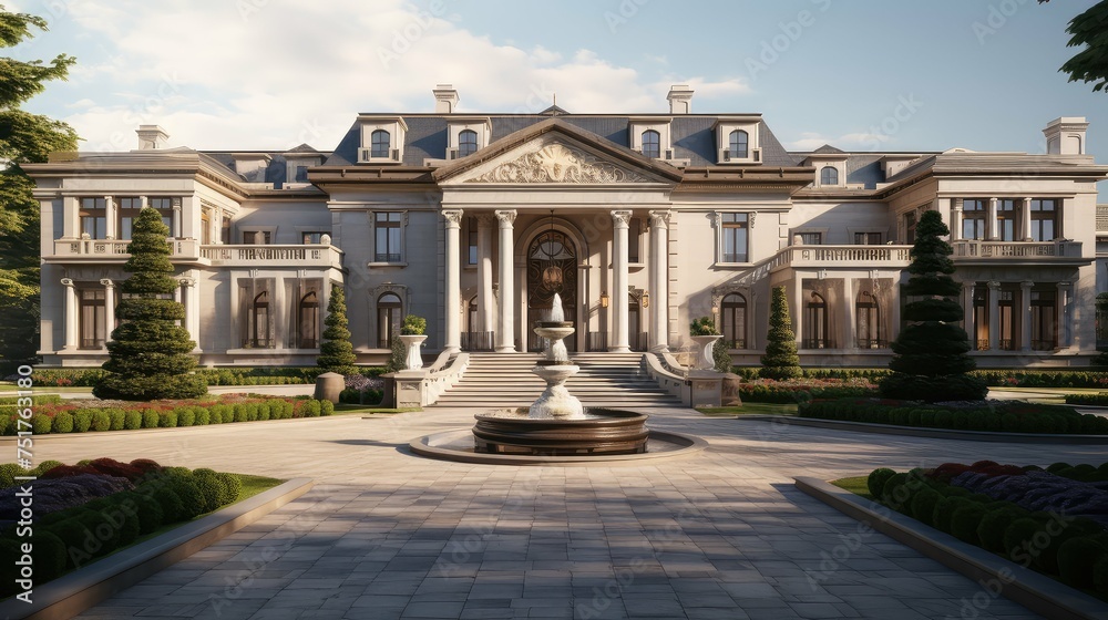 architecture property mansion building