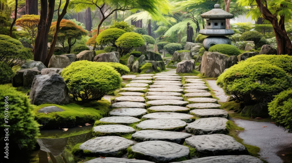 balance stone zen background