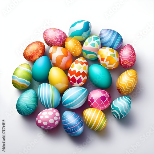 Artisan's Array: Richly Decorated Easter Egg Assortment Tags: 