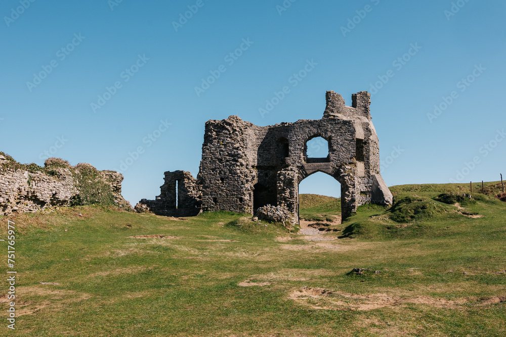 Pennard Castle in Wales