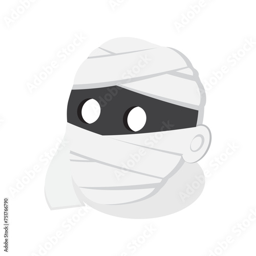 Free Download 3D Isometric Flat Vector Set of Halloween Face Masks, Carnaval Costumes. Item 1 - GFXLoad