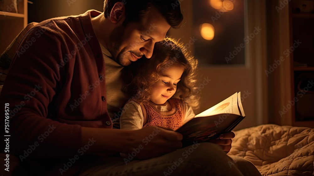 home family blurred room