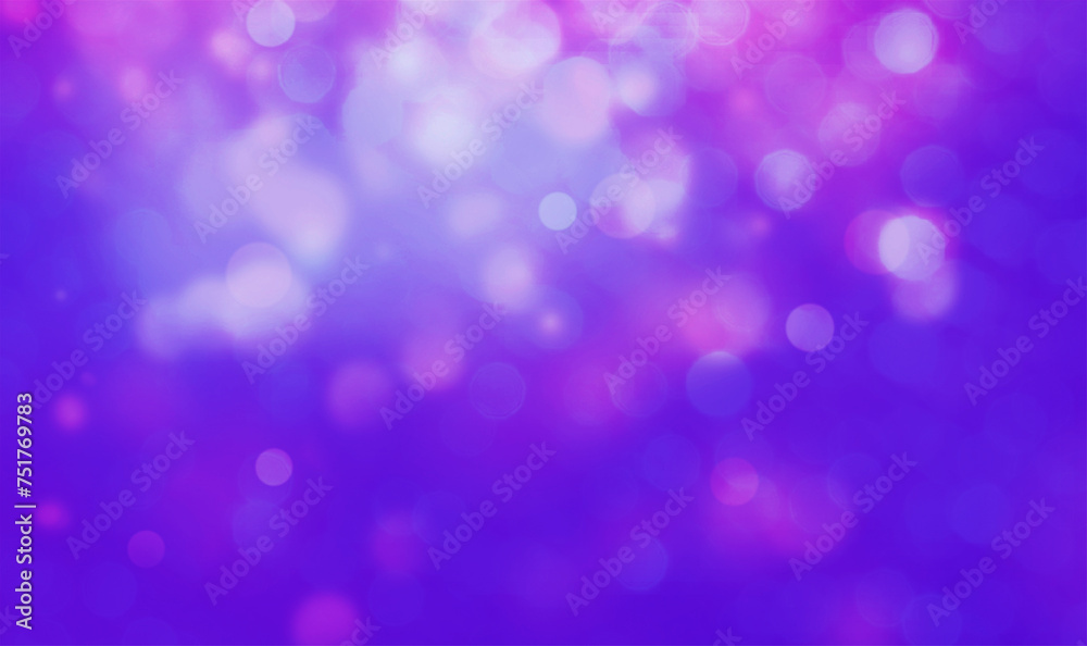 Purple bokeh effect background for banner, poster, celebrations and various design works