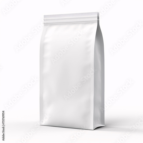 Matte Pet, Dog, Cat, Soil Supplement, Amendment, Conditioner, Food Packaging Pouch Bag Pack Mockup Blank Image isolated 3D Rendering