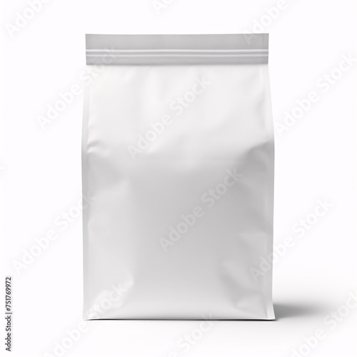 Matte Pet, Dog, Cat, Soil Supplement, Amendment, Conditioner, Food Packaging Pouch Bag Pack Mockup Blank Image isolated 3D Rendering