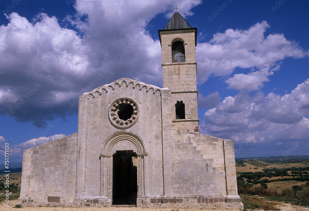 San Pantaleo church, Martis, Sardinia Italy