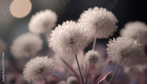 vertical image of the fluffy flower clusters of brandywine foamflower tiarella cordifolia brandywine photo