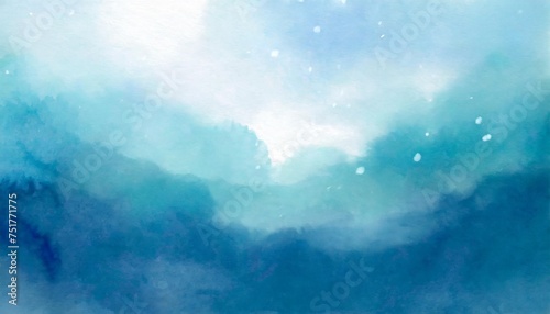 blue sky watercolor background texture paper flare light background
