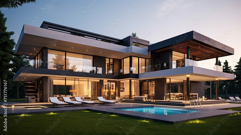 architecture property mansion building
