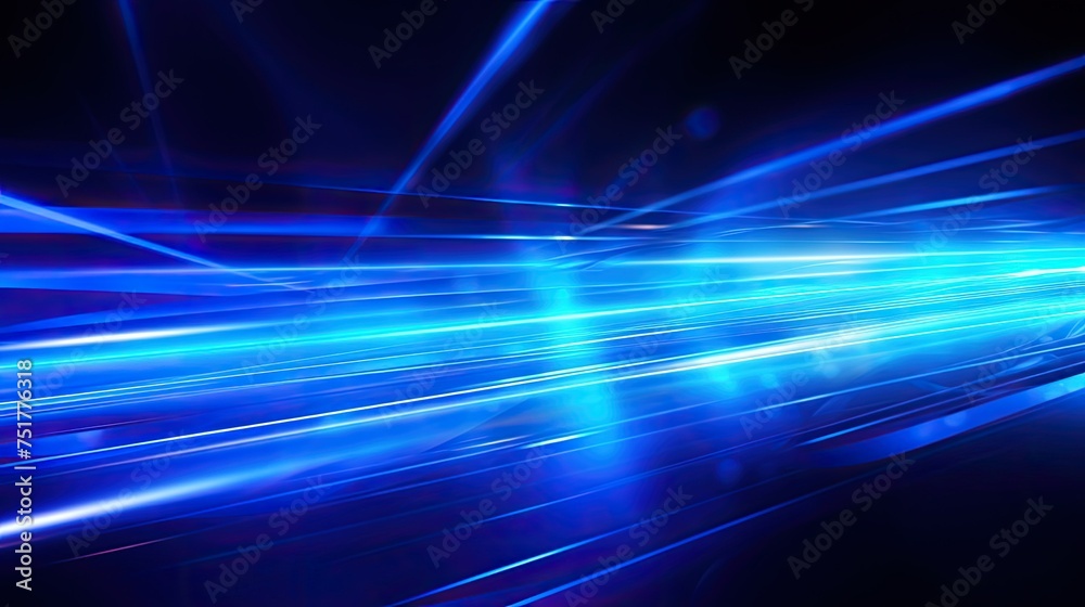 glowing blue neon background