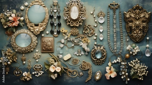 elegant vip jewelry background