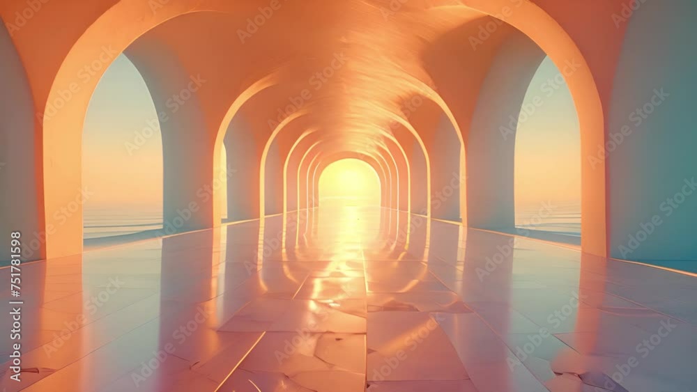 Inverted tunnel loop: high-resolution motion.