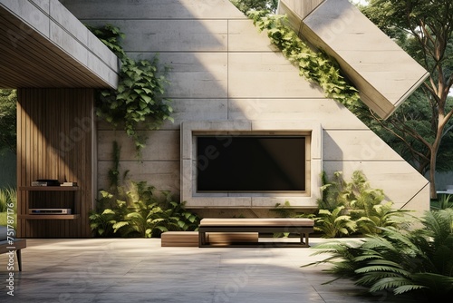 Augmented Paradise: Modern Homes Infused with Concrete, Greenery, and Entertainment Systems