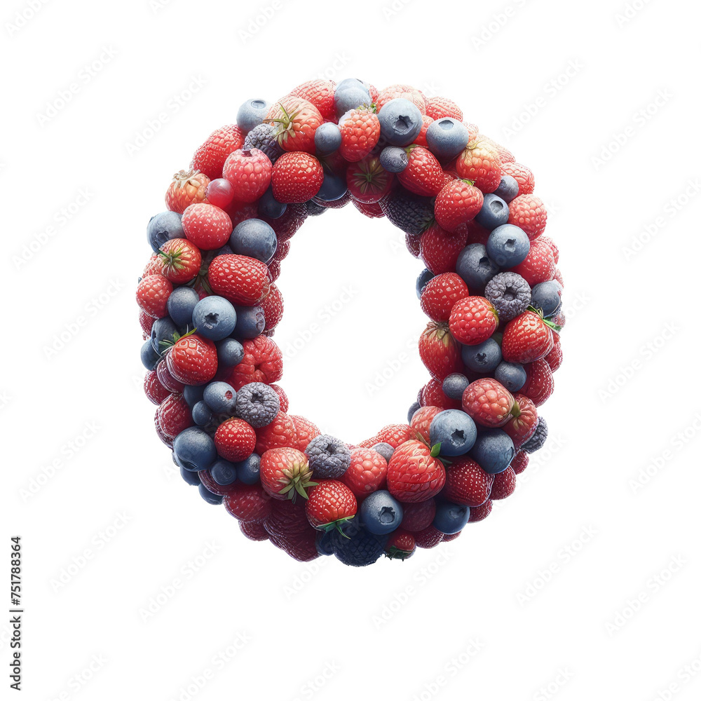 Isolated 3D Number on a Clear PNG Canvas Generative AI Isolated 3D Number on a Clear PNG Canvas Generative AI