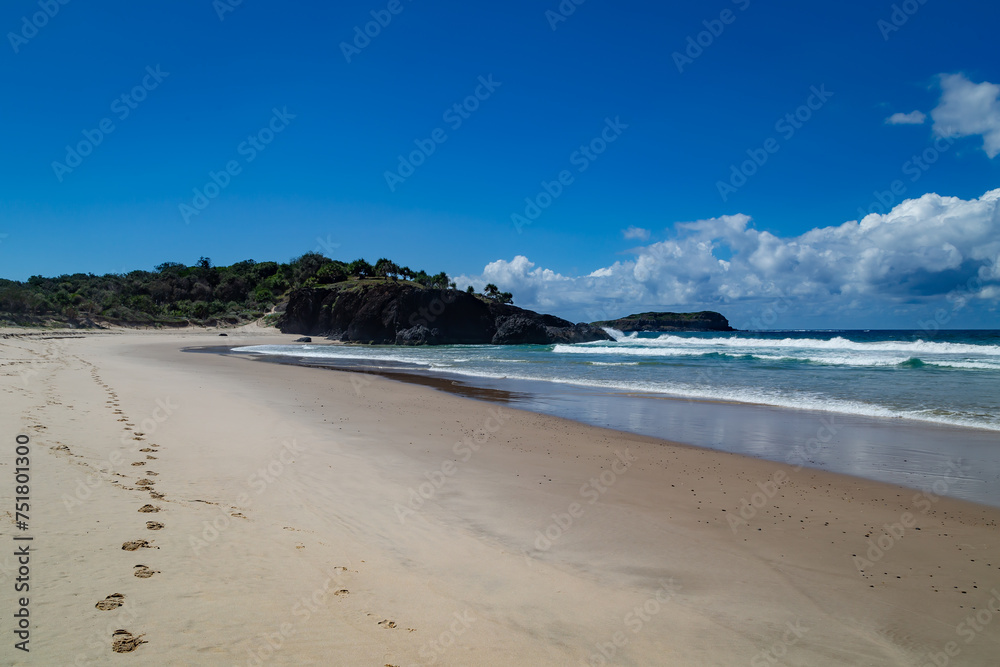 Obraz premium deserted beach
