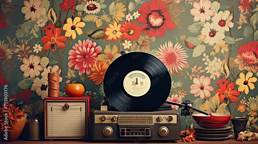 Obraz premium antique style vintage background