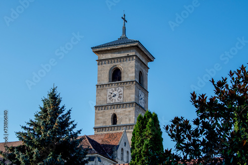 bell tower of the church photo