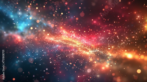 Abstract backgrounds space lights (super high resolution) 