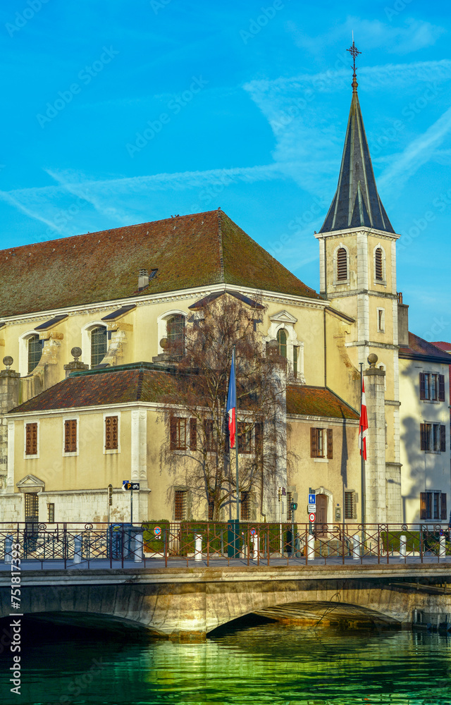 Kirche St-François in Annecy (Haute-Savoie, Auvergne-Rhône-Alpes) Frankreich