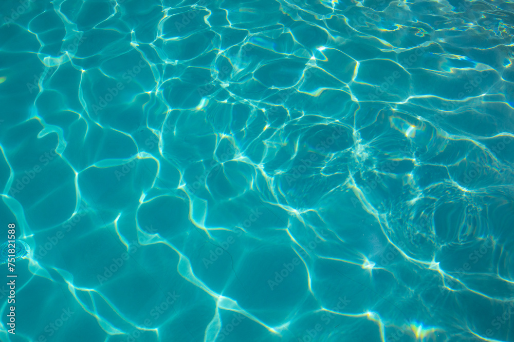 textura reflejo de agua en piscina 