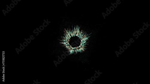 eye of the world in space