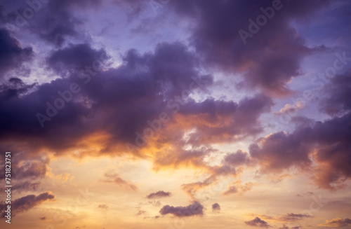 Sky Background at Sunset time © Alex
