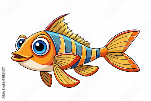 illustration of a sea fish