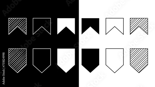 Ícones de Bandeiras de São João.