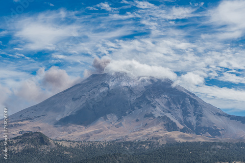 Volcán popocatepetl 