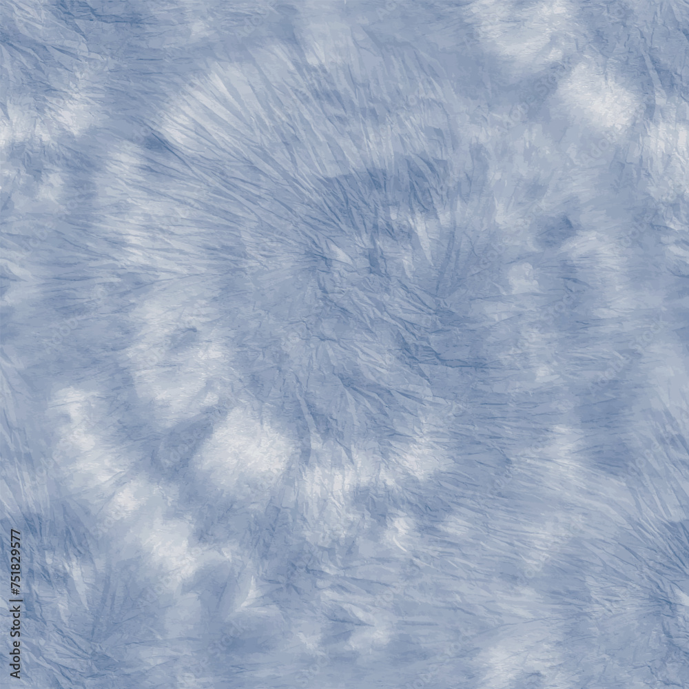 Obraz premium Denim Tie Dye Brush. Indigo Fabric Print. Shibori Dirty Repeat. Seamless Seamless Indigo. Spiral Dyed Pattern. Indigo Swirl Spiral. Vector Tie Dye Tye Dye. Blue Swirl Pattern. Navy Tie Dye.
