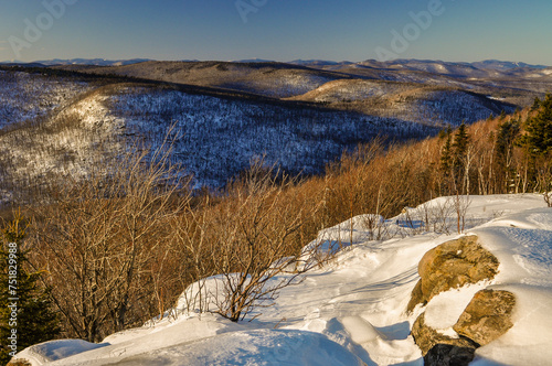 Hadley Mt View, Adirondack Forest Preserve, New York, USA photo