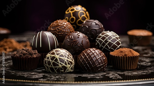 color display brown background photo