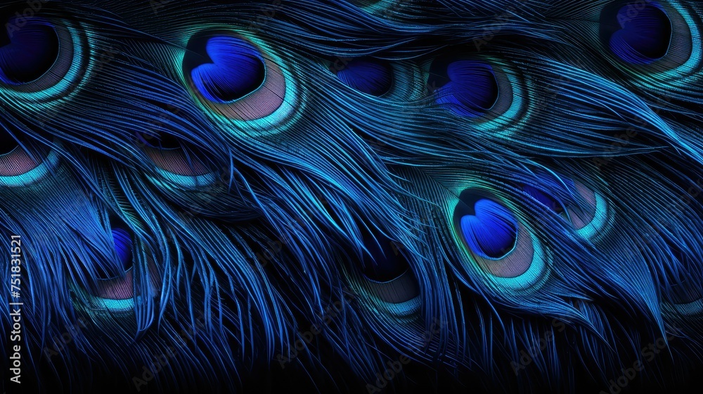 Obraz premium sapphire dark blue background