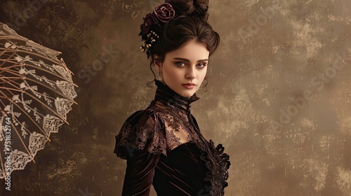 crinoline victorian dress